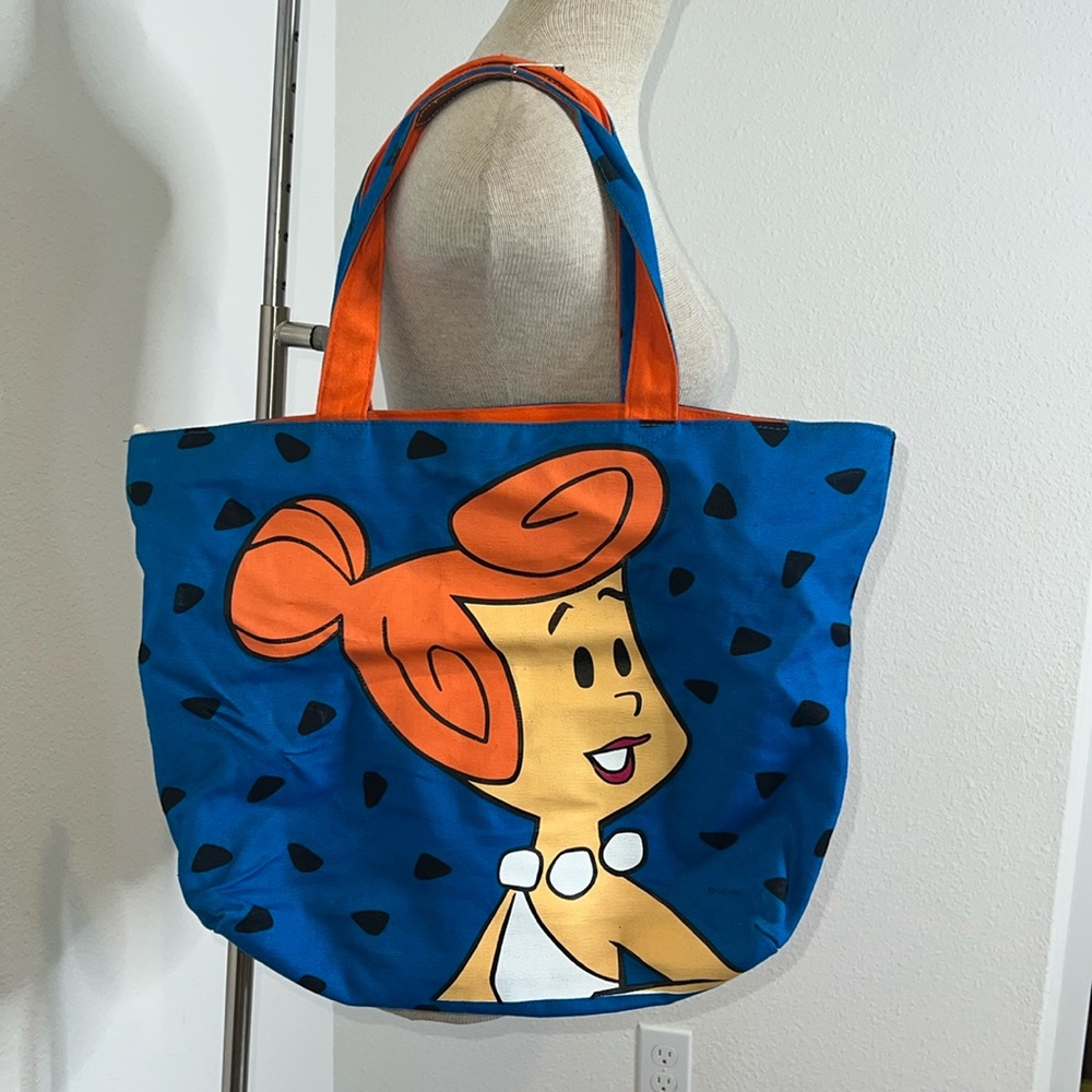 Vintage Wilma Flintstone 1994 Tote Bag